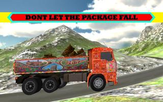PK Cargo Truck Hill Climb Race Affiche