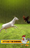 Farm Rooster Run: Endless run game ảnh chụp màn hình 1