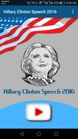 Hillary Clinton Speech 2016 Affiche