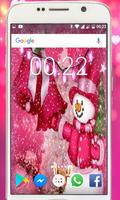 Christmas Live Wallpaper: Merry xmas Gift free Pro capture d'écran 1