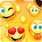 Emoji Lock Screen Smiley zipper أيقونة