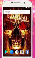 Fire Skull live wallpaper skull 3d lwp captura de pantalla 3