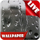 Raindrop Live Wallpaper Water drops 2018 HD 아이콘