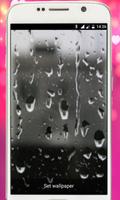 Raindrop Live Wallpaper Water drops 2018 HD पोस्टर