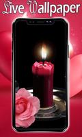 Romantic Candle Live Wallpaper Candle love lwp Affiche