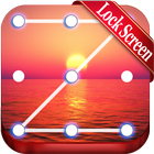 Sunset Os Pattern Passcode Lock Screen 2018 icône