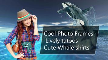 Blue Whale Photo Editor Affiche