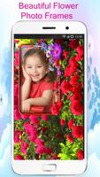 Rose Flower Photo Frame - Flower Photo Editor Affiche