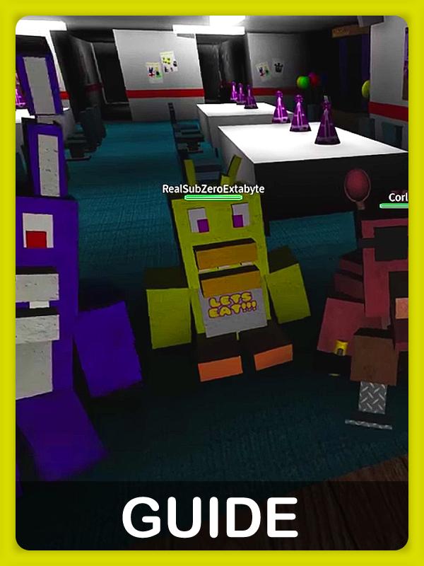 Guide For Fnaf Roblox For Android Apk Download - five nights at freddys roblox foxy on roblox five nights