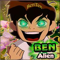 Benten Alien Fighting of Psyphon Alien پوسٹر