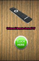 Tv controle remoto universal Cartaz
