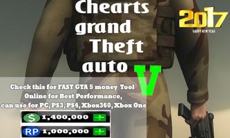 Cheat and Guide for GTA 5-2017 ポスター