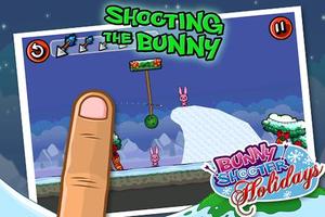 Bunny Shooter Christmas Cartaz