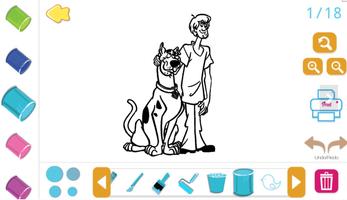 Scooby Dog Coloring Book Doo screenshot 2