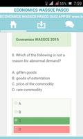 Economics WASSCE Pasco स्क्रीनशॉट 1