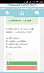 Economics WASSCE Pasco APK Herunterladen