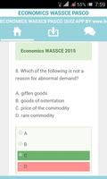 Economics WASSCE Pasco capture d'écran 3