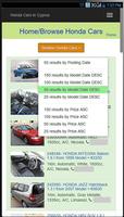 Used Honda Cars in Cyprus ảnh chụp màn hình 1
