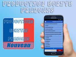 French written production Affiche