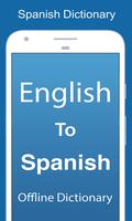 English Spanish Dictionary poster