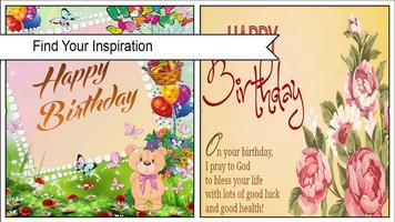 Birthday Greeting Cards Poster