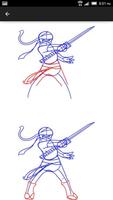 Draw Ninja Assassin capture d'écran 3