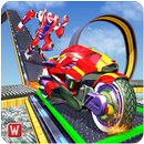 Impossible Bike Racing Stunts - Robot Transform 3D APK