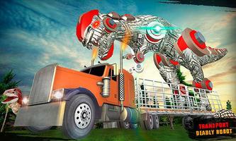 Underwater Robot Dino Transporter Submarine Game screenshot 3