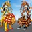 Lion Robot vs Robot Tiger Wars Transform APK