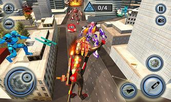 Ultimate Wild Lion Robot: Car Robot Transform Game ảnh chụp màn hình 2