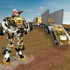 US Army Robot Transport Truck Driving Games biểu tượng