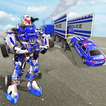 US Police Robot Transport Truck Driving Games