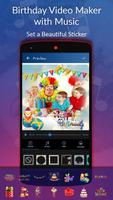 Birthday Video Maker with Music plakat