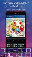 Birthday Video Maker with Music capture d'écran 2