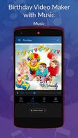 Birthday Video Maker with Music capture d'écran 3