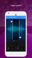 Video to MP3 & Ringtone Maker capture d'écran 2