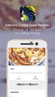 America Grape Food Recipes capture d'écran 1