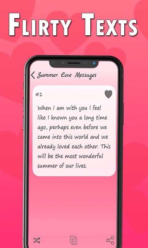 Messages text the flirty best 100+ Romantic