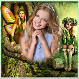 Fantasie Bilderrahmen