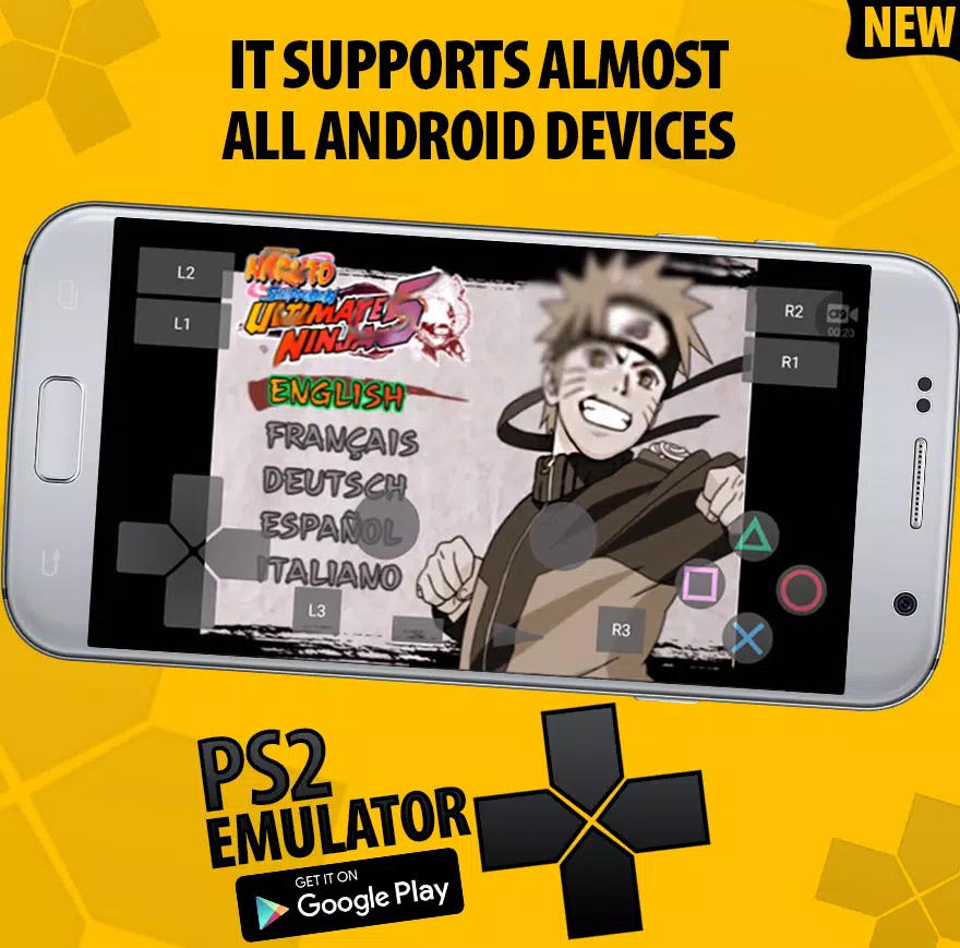 New Golden PS2 Emulator  Free PS2 Emulator APK - Baixar app grátis para  Android