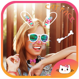 Cat Face Filter Effects أيقونة