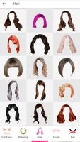 Girls Hair Changer الملصق
