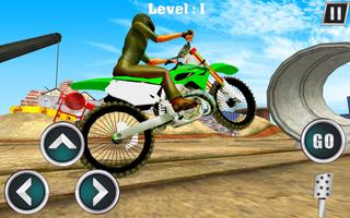 Dirt Bike : Extreme Stunts 3D الملصق
