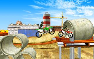 Dirt Bike : Extreme Stunts 3D screenshot 2