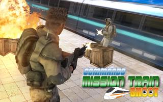 Commando Mission Train Shoot पोस्टर