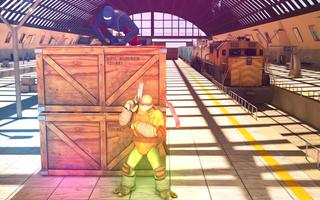 Ninja Shadow Turtle vs Incredible Super Spider screenshot 1