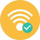 Gratis Wi-Fi verbinding Internet & Connect Hotspot-icoon
