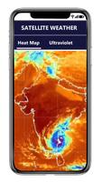 Indian hurricane storm weather تصوير الشاشة 1