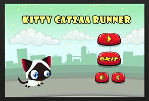 Kitty Catzaa Runner Affiche