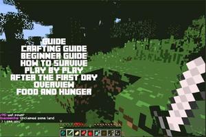 Guide for Minecraft poster